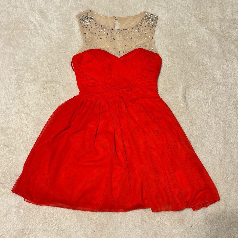Red dress